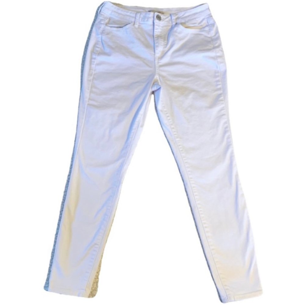 SO High Rise Jeggings (White) Size 13